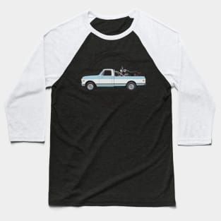 1972 Chevrolet C10 with 1970 Triumph Bonneville Baseball T-Shirt